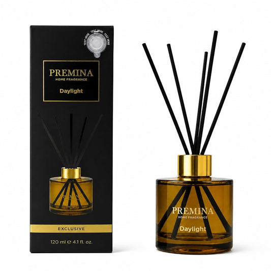 PREMINA Daylight namų kvapas su lazdelėmis, 120 ml