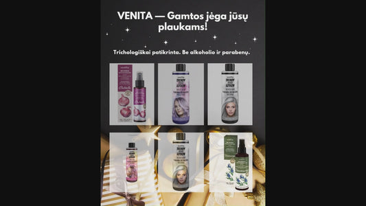 Venita Trendy Color Lotion plaukų skalavimo priemonė 200 ml. - Sidabriniai plaukai