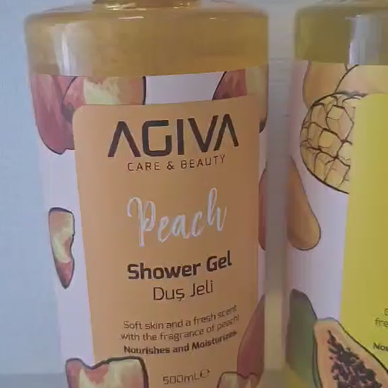 AGIVA dušo geliai video, 500 ml
