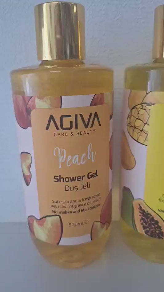 AGIVA dušo geliai video, 500 ml