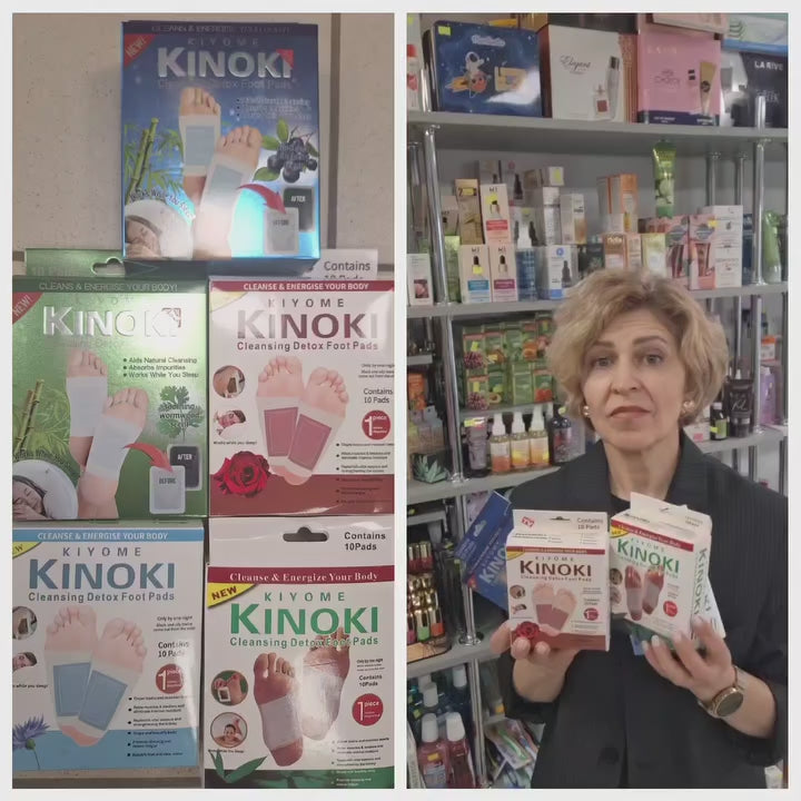 Kinoki pleistrai detox