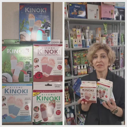 Kinoki pleistrai detox