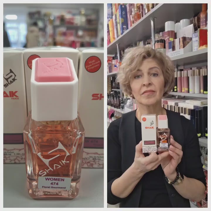 SHAIK W 474 Women kvepalai (įkvėpti rožinio Lattafa Yara kvapo), 50 ml.