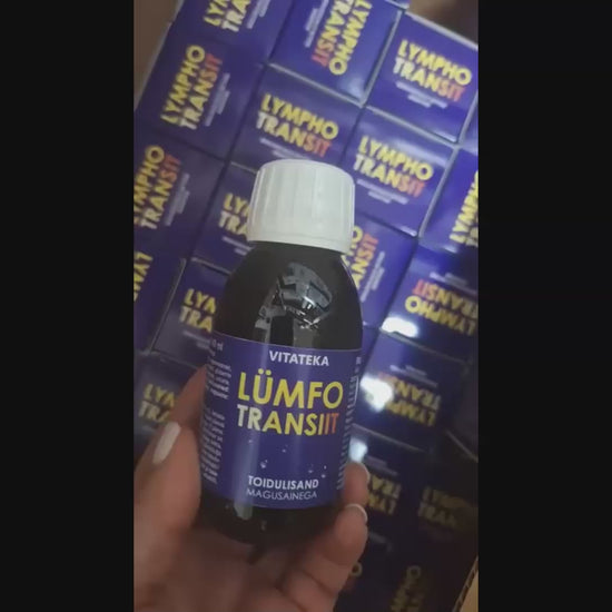 VITATEKA Limfotranzitas maisto papildas, 100 ml video pristatymas
