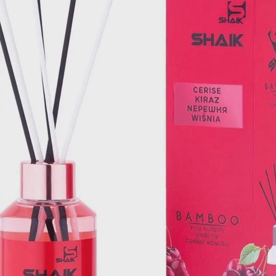 Namų kvapai su lazdelėmis SHAIK VYŠNIA 115 ml.