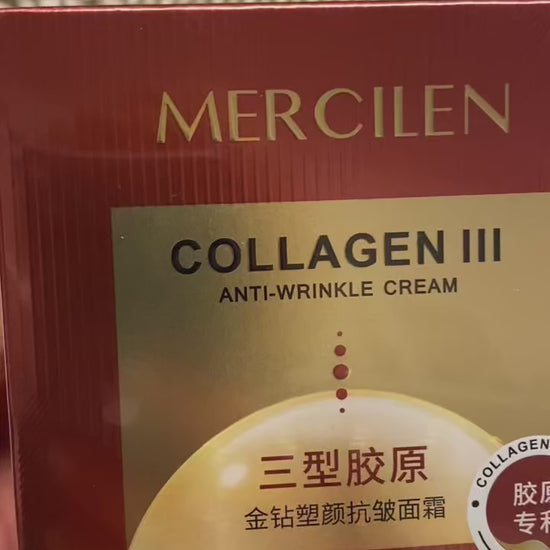 MERCILEN Collagen III veido kremas dieninis/naktinis, 50 ml