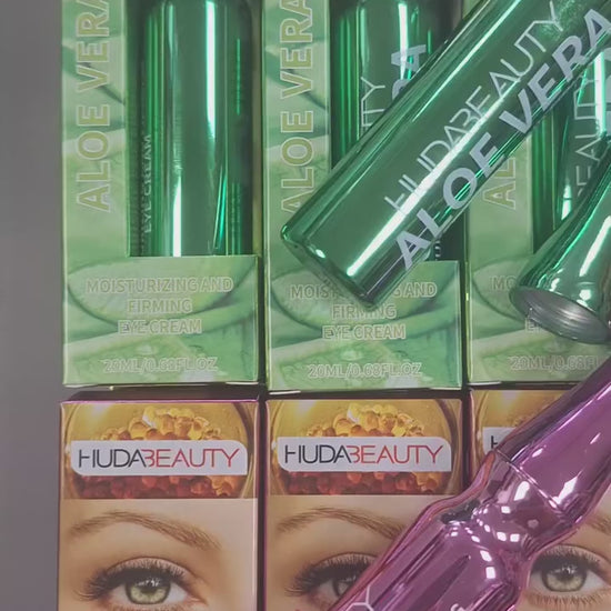 HUDABEAUTY Paakių kremas su ikrais nuo raukšlių, rutulinis(20 ml) video apzvalga