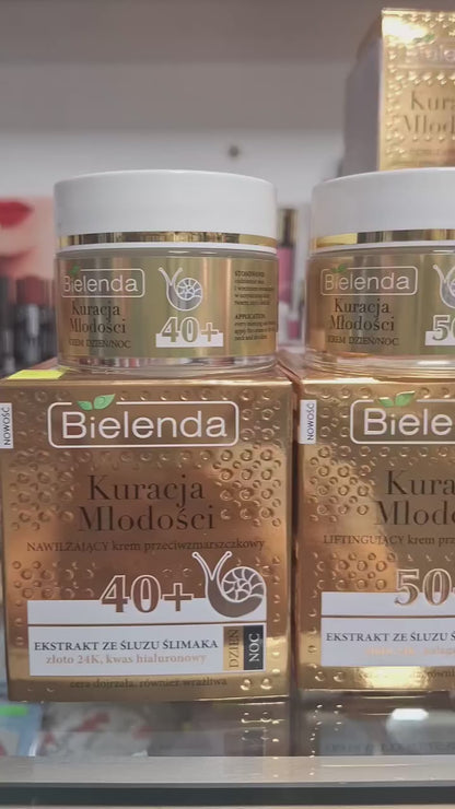 BIELENDA kremų kolekcija "Jaunystės terapija" pagal amžiaus grupes, 50ml