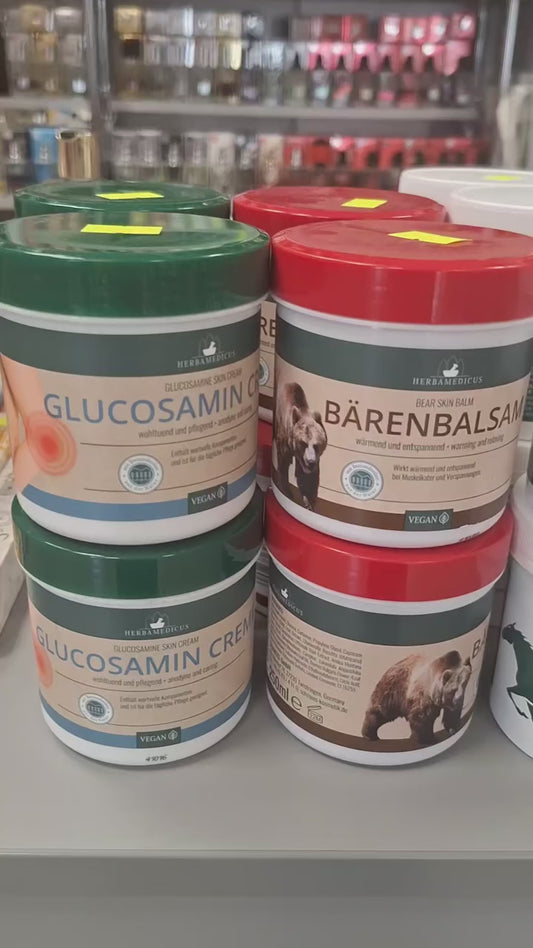 Herbamedicus šildantis meškų balzamas, 250 ml.