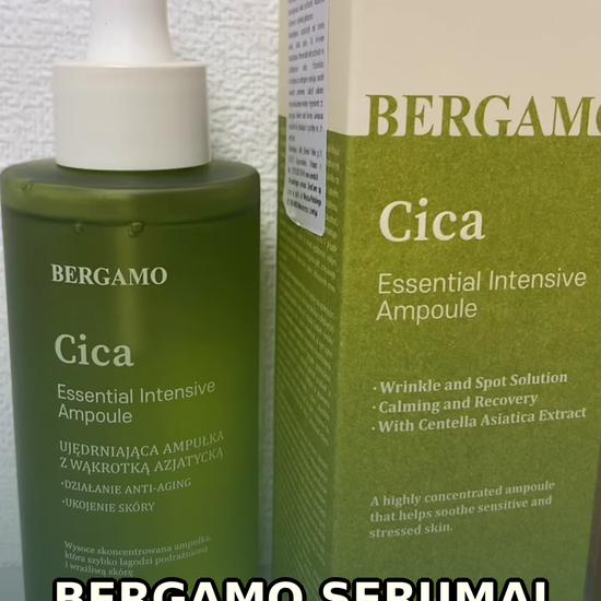 BERGAMO ampulė - serumas veidui su Azijine centele Cica, 150 ml