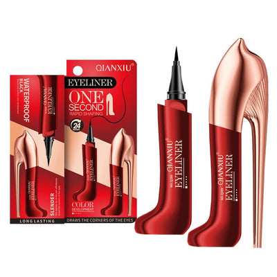 Qianxiu Akių pieštukas vandeniui atsparus One Second(juodas) - veidui - Damų Kampelis