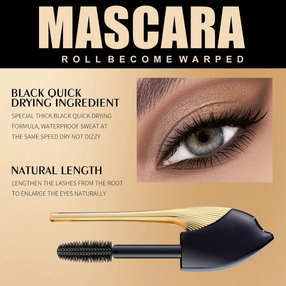 Qianxiu Big Mascara Blakstienų tušas, vandeniui atsparus, suteikiantis apimties,ilginimo(juodas) - veidui - Damų Kampelis