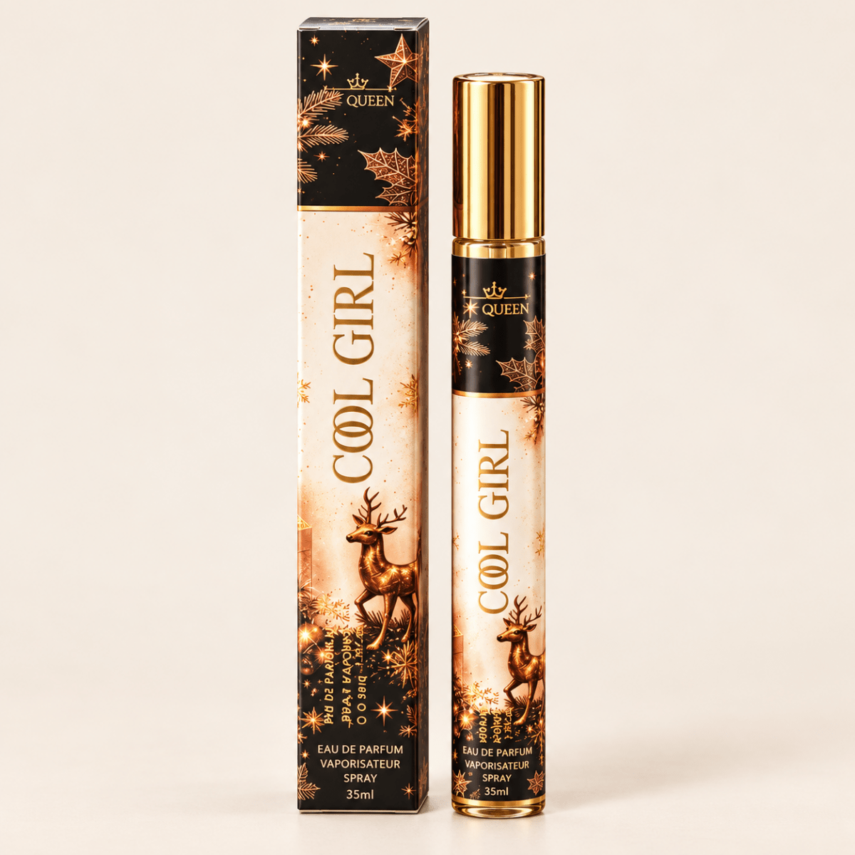 QUEEN Cool Girl mini EDP kvepalai moterims, 35 ml-kvepalai-Damų Kampelis
