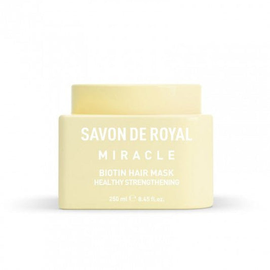 SAVON DE ROYAL Miracle pastel kaukė plaukams su kolagenu, 250 ml-Plaukų kaukė-Damų Kampelis