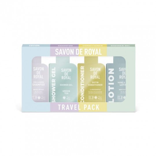SAVON DE ROYAL Miracle vonios rinkinys kelioninis, 4 x 50 ml-Rinkiniai-Damų Kampelis