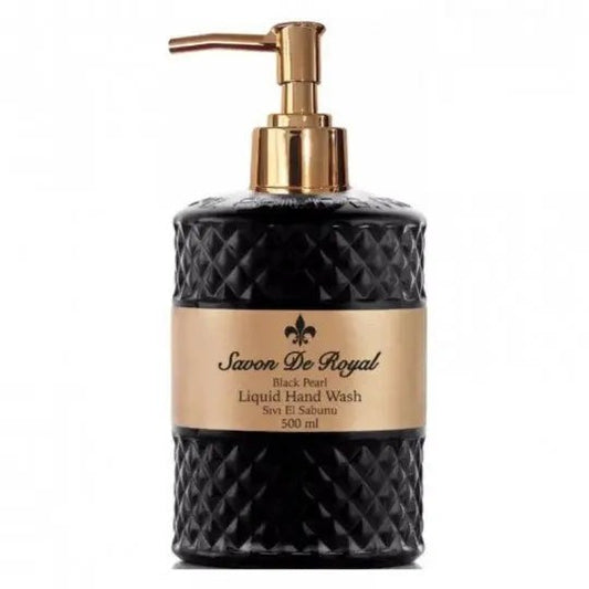 SAVON DE ROYAL skystas muilas Black Pearl, 500 ml - kūnui - Damų Kampelis