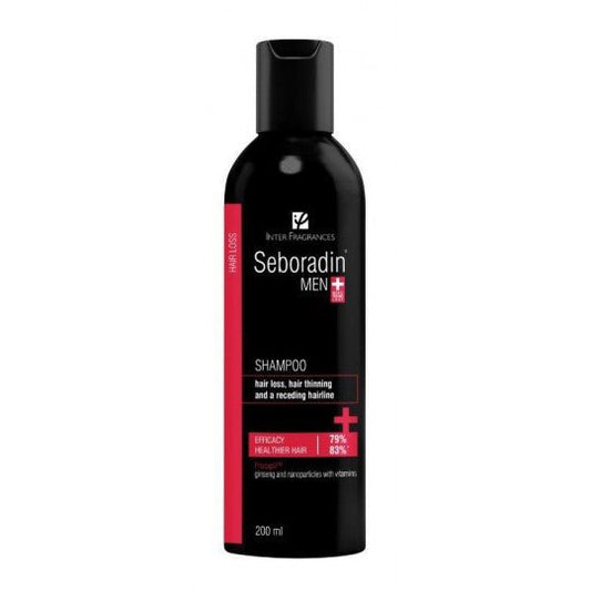 SEBORADIN MEN Šampūnas nuo plaukų slinkimo vyrams, 200 ml-Plaukams-Damų Kampelis