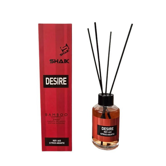 Namų kvapas su lazdelėmis SHAIK DESIRE REF643 115 ml. - kvapai - Damų Kampelis