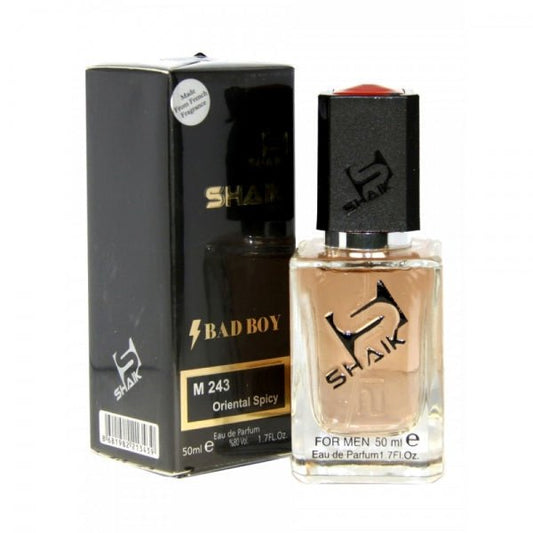 SHAIK 243 vyriški kvepalai (įkvėpti Carolina Herrera Bad Boy), 50 ml. - kvapai - Damų Kampelis