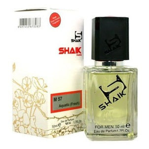 SHAIK 57 vyriški kvepalai (įkvėpti Giorgio Armani Acqua di Gio), 50 ml. - kvapai - Damų Kampelis
