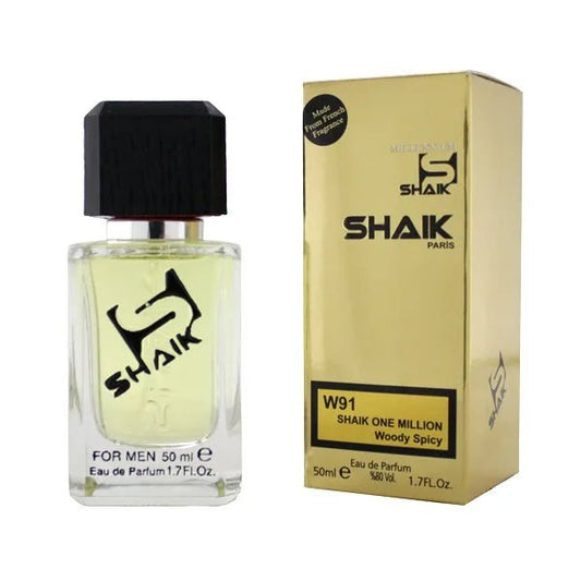 SHAIK 91 vyriški kvepalai (įkvėpti Paco Rabanne One Million), 50 ml. - kvapai - Damų Kampelis