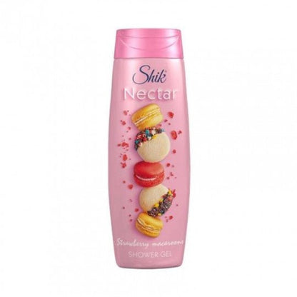SHIK Nectar dušo želė Braškių macaroons, 400 ml - kūnui - Damų Kampelis