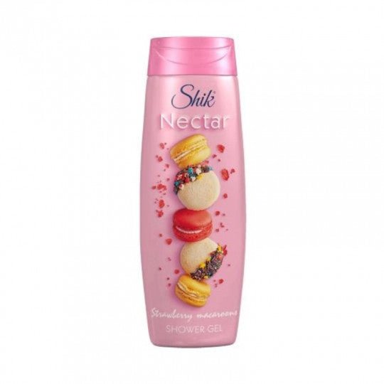SHIK Nectar dušo želė Braškių macaroons, 400 ml-Dušo želė-Damų Kampelis