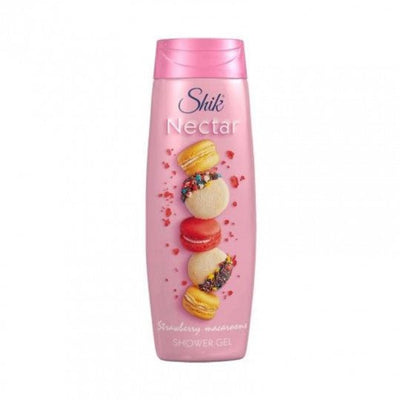 SHIK Nectar dušo želė Braškių macaroons, 400 ml-Dušo želė-Damų Kampelis