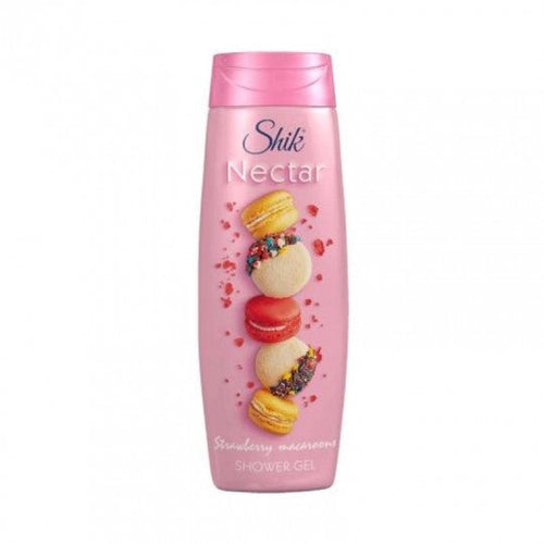 SHIK Nectar dušo želė Braškių macaroons, 400 ml-Dušo želė-Damų Kampelis