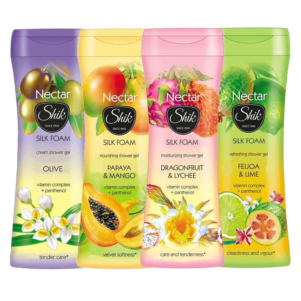 SHIK Nectar Silk Foam dušo želė su papajų ir mangų ekstraktu, 250 ml - kūnui - Damų Kampelis