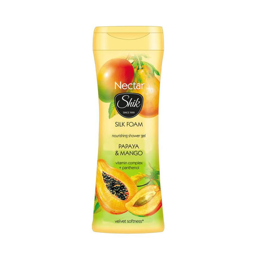 SHIK Nectar Silk Foam dušo želė su papajų ir mangų ekstraktu, 250 ml - kūnui - Damų Kampelis