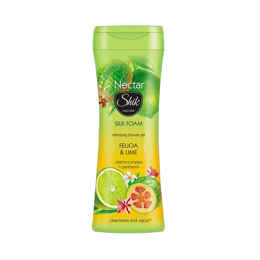 SHIK Nectar Silk Foam Feijoa ir Lime dušo želė, 250 ml - kūnui - Damų Kampelis