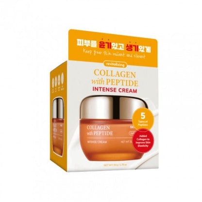 SKIN627 veido kremas gaivinamasis su kolagenu ir peptidais, 50 g. - veidui - Damų Kampelis