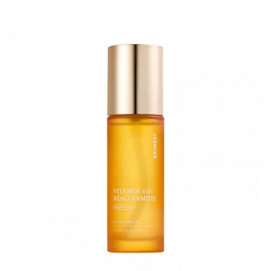SKIN627 veido serumas skaistinamasis su vitaminais ir niacinamidu, 50 ml-Veidui-Damų Kampelis