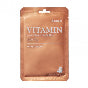 SKIN627 kaukė veidui lakštinė skaistinamoji su vitaminais ir niacinamidu, 22 ml. - veidui - Damų Kampelis