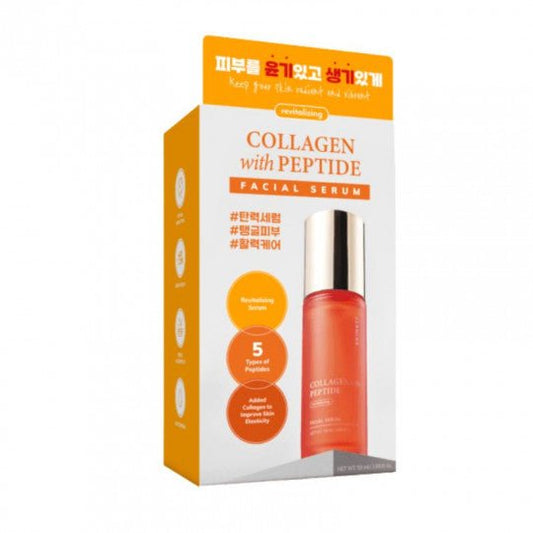 SKIN627 veido serumas gaivinamasis su kolagenu ir peptidais, 50 ml. - veidui - Damų Kampelis