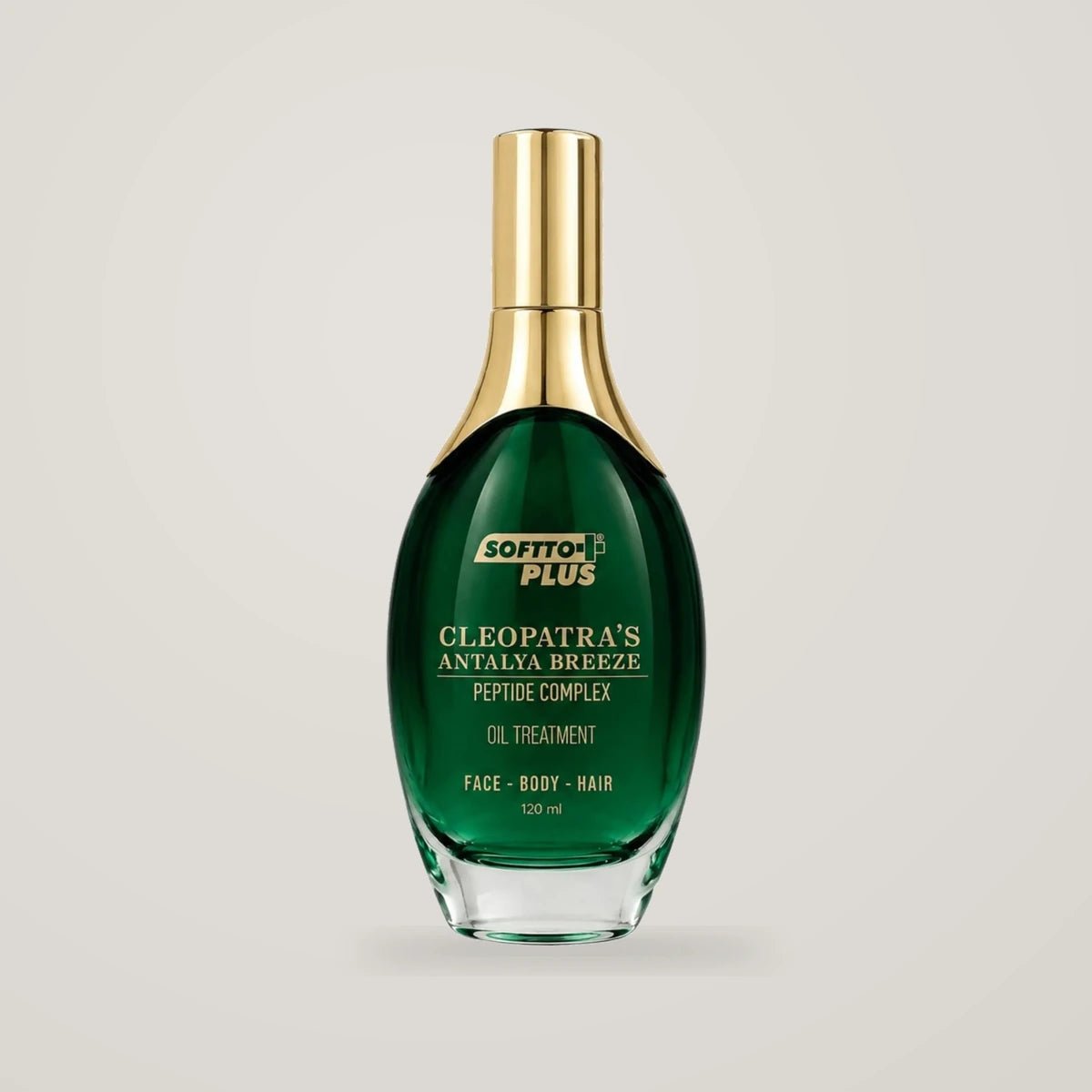 SOFTTO PLUS Cleopatra's Antalya Breeze aliejus su peptidų kompleksu, 120 ml-Plaukams, veidui ir kūnui-Damų Kampelis