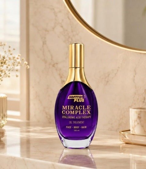 SOFTTO PLUS Miracle Complex aliejus su hialurono rūgštimi veidui, kūnui ir plaukams, 120 ml-Plaukams, veidui ir kūnui-Damų Kampelis