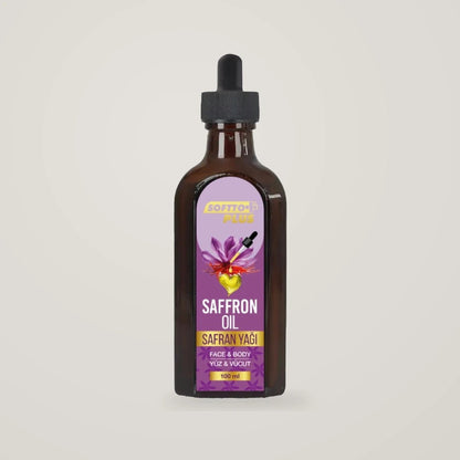 SOFTTO PLUS Šafrano aliejus veidui ir kūnui, 100 ml-Veidui ir kūnui-Damų Kampelis