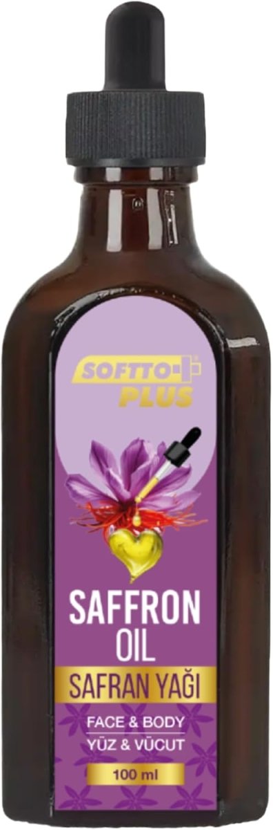SOFTTO PLUS Šafrano aliejus veidui ir kūnui, 100 ml-Veidui ir kūnui-Damų Kampelis