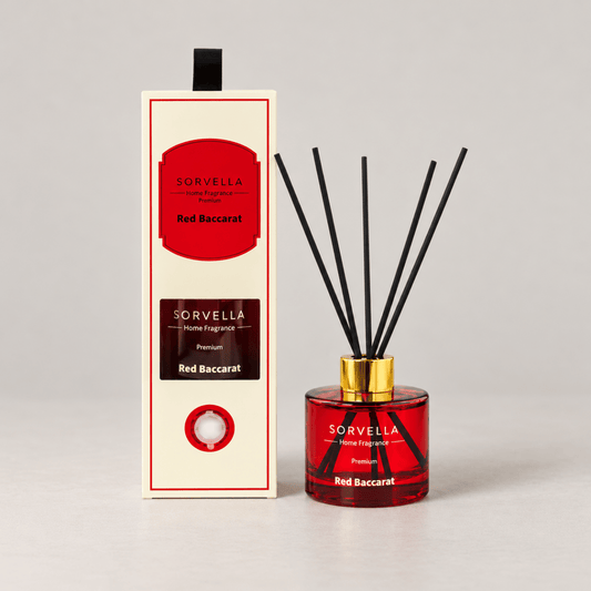 SORVELLA RED BACCARAT Premium namų kvapas 120 ml.-Kvapai-Damų Kampelis