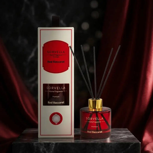 SORVELLA RED BACCARAT Premium namų kvapas 120 ml.-Kvapai-Damų Kampelis