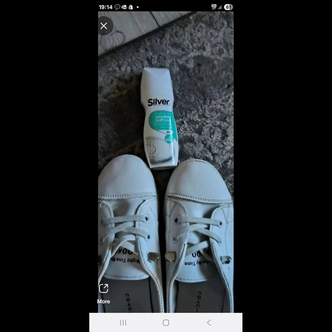 Sportinės avalynės balinimo gelis SILVER, 50 ml - namams - Damų Kampelis