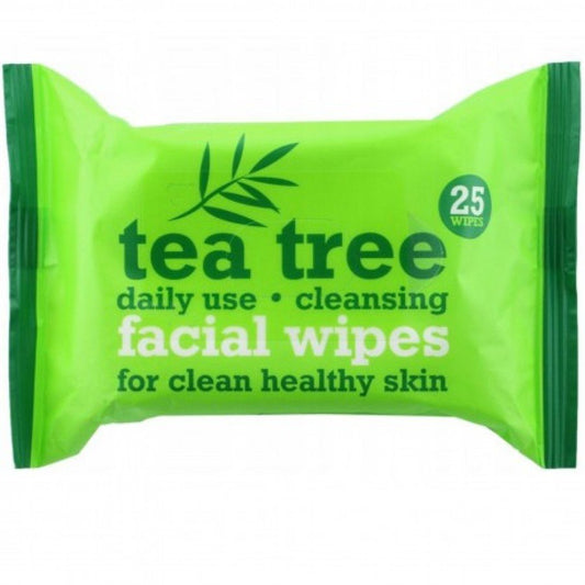 Tea Tree valomosios veido servetėlės 25vnt - veidui - Damų Kampelis