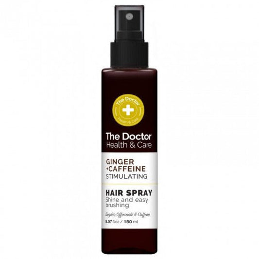 THE DOCTOR purškiklis plaukams Imbieras + Kofeinas Stimuliuojantis, 150 ml - plaukams - Damų Kampelis