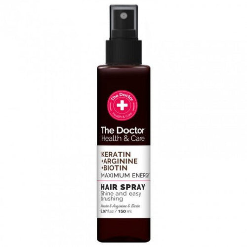 THE DOCTOR purškiklis plaukams Keratinas + Argininas + Biotinas Maksimali energija - plaukams - Damų Kampelis