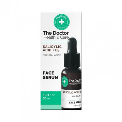 THE DOCTOR veido serumas balansuojantis Salicilo rūgštis + B5, 30 ml-Veidui-Damų Kampelis