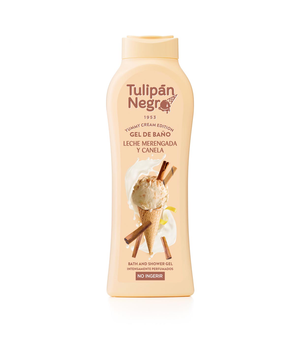 Tulipan Negro dušo želė Leche Merengada y Canela 650 ml