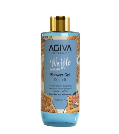 Vaflinė mandarinų kvapo dušo želė, 500 ml - kūnui - Damų Kampelis