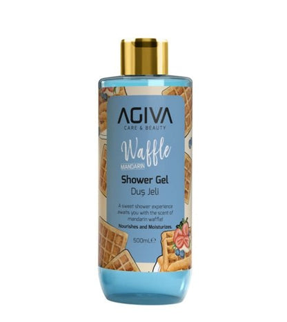 Vaflinė mandarinų kvapo dušo želė, 500 ml - kūnui - Damų Kampelis